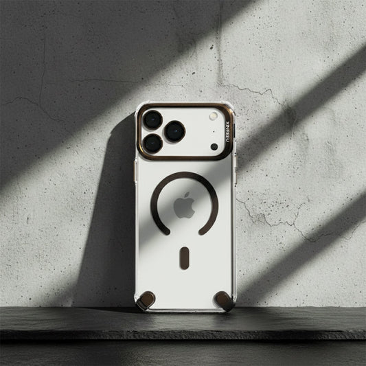 iPhone 17 Pro & 17 Pro Max Four Corner Impact Proof Transparent MagsafeĀ Case