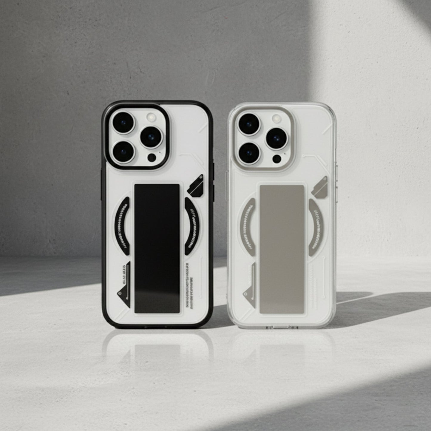 iPhone 16 Pro & 16 Pro Max Exquisite Stripe Stand Magsafe Case