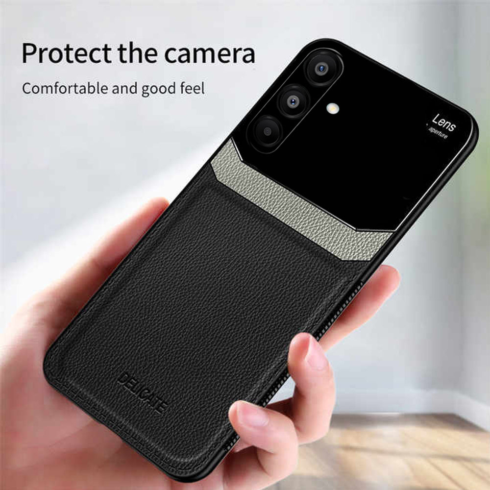 Samsung Galaxy A16 5G Premium Leather Lens Protective Case