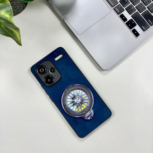 Redmi Note 13 Pro+ 5G Best Selling Stress Buster Wheel Comfortable Touch Sheepskin Scratch Resistant Back Case